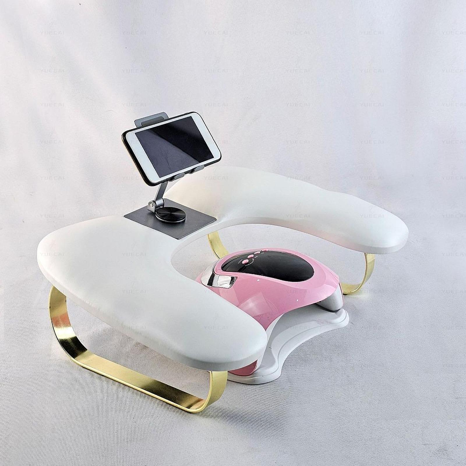 Tech Accessories Holder - وسادة فن الأظافر مع حامل هاتف