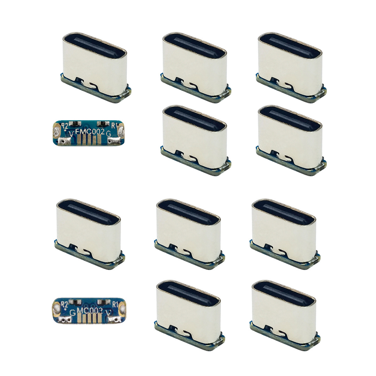 Type C Multiport Adapter - 5 قطعة MC002 5PCFMC002 MicroUSB إلى