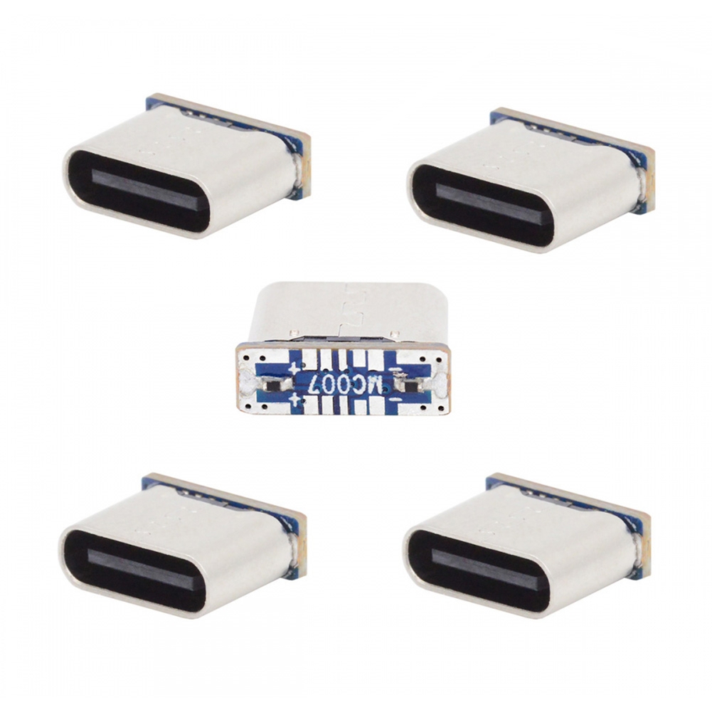 Type C Multiport Adapter - A73E-ل PCB لحام نوع-C المقبس شحن