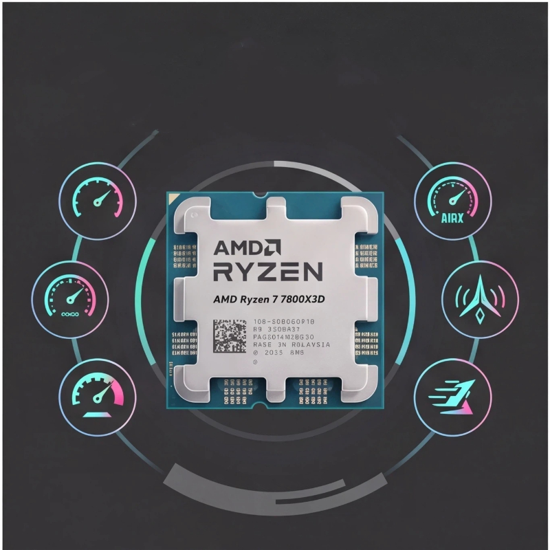 Amd Cpu Ryzen 7 - معالج AMD Ryzen 7 7800X3D بديل
