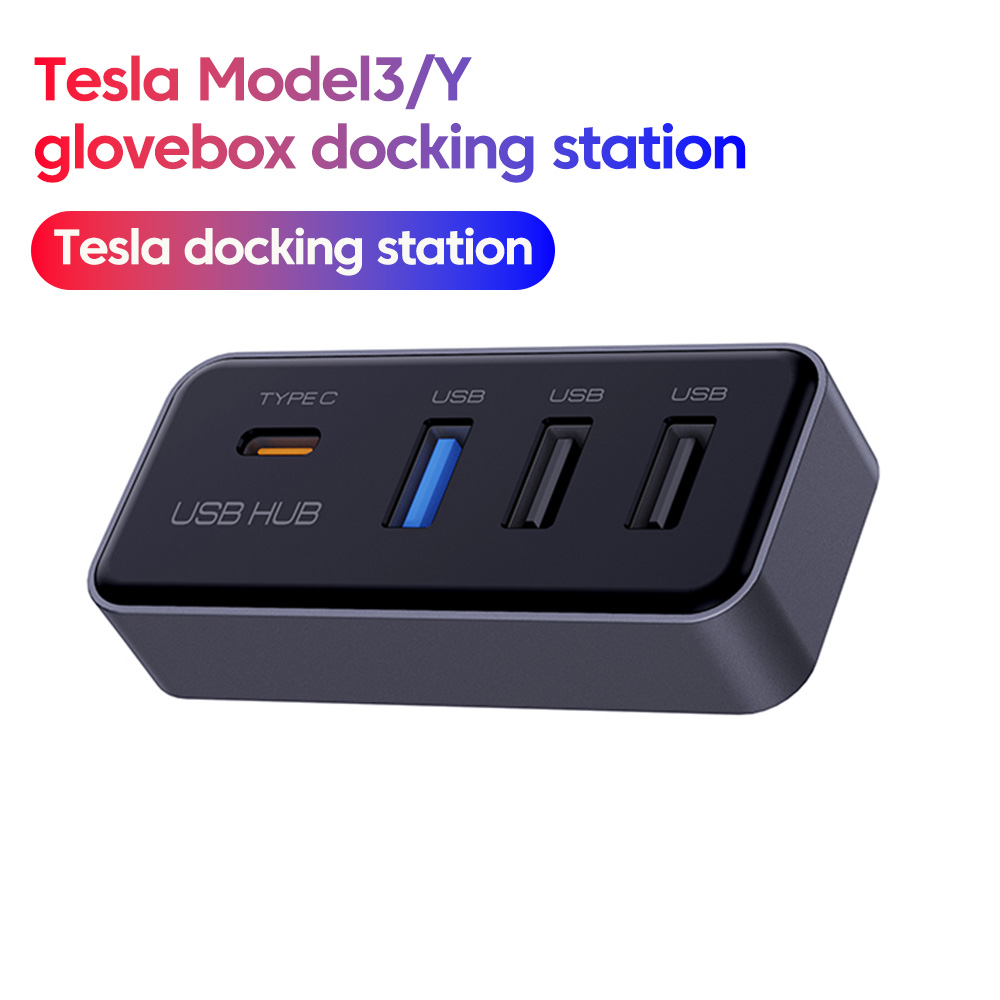 Type C Multiport Adapter - محطة إرساء USB 4 في 1