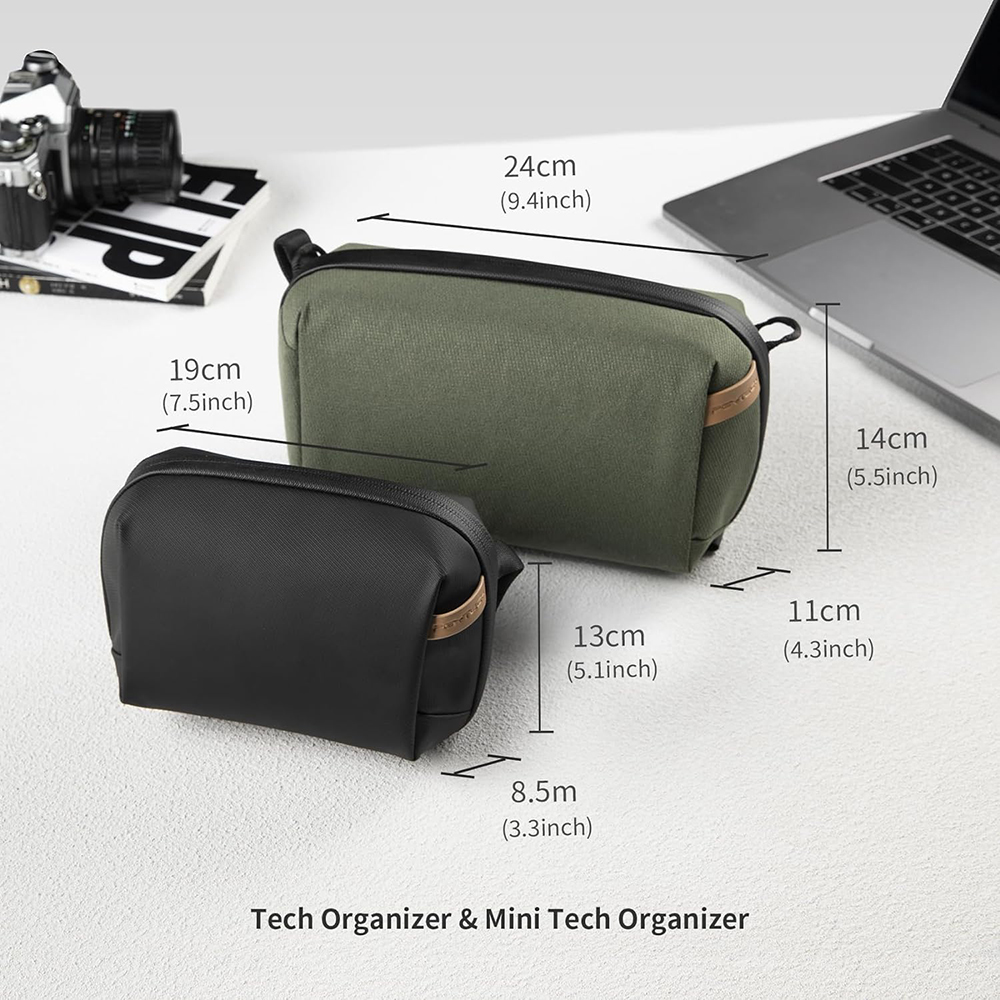 حقيبة إكسسوارات PGYTECH مقاومة - مراجعة Tech Accessories Storage وسعره