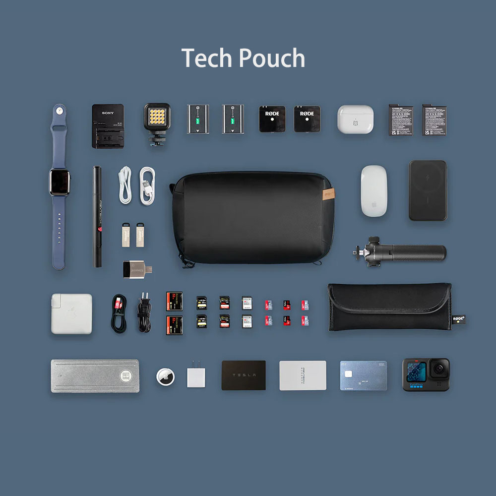 حقيبة إكسسوارات PGYTECH مقاومة - مراجعة Tech Accessories Storage وسعره