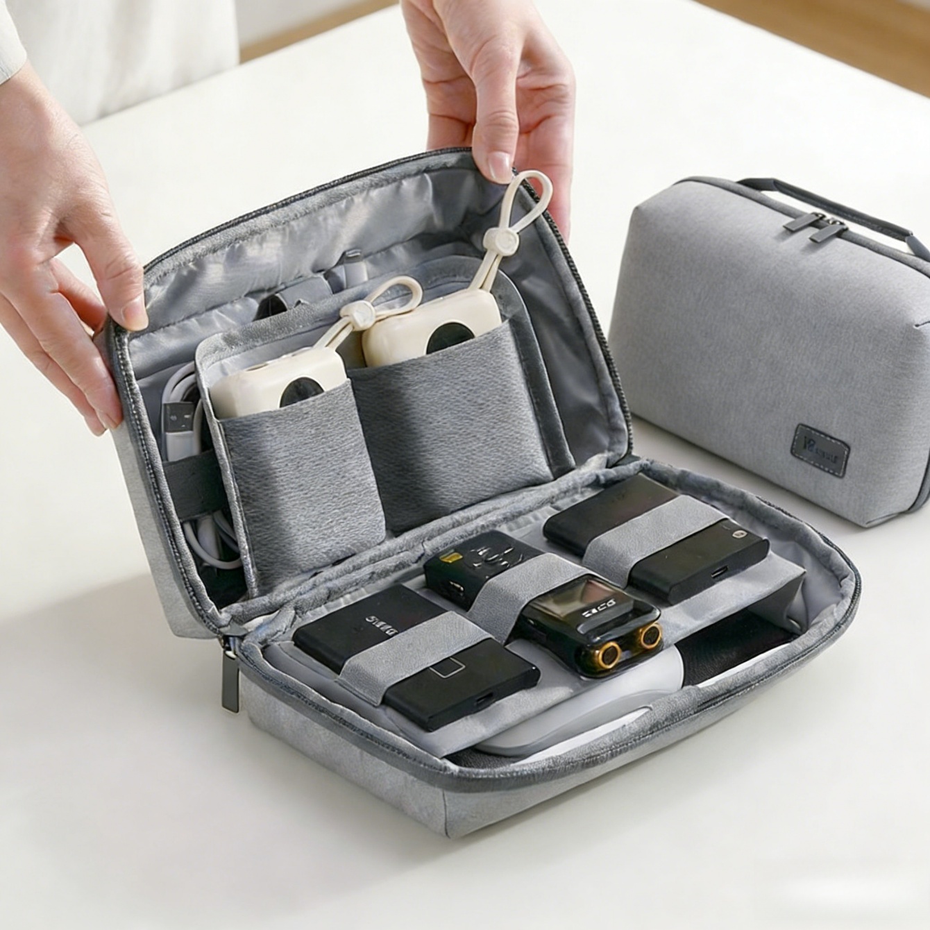 قطعة واحدة من حقيبة السفر لتنظ - مراجعة Tech Accessories Storage وسعره