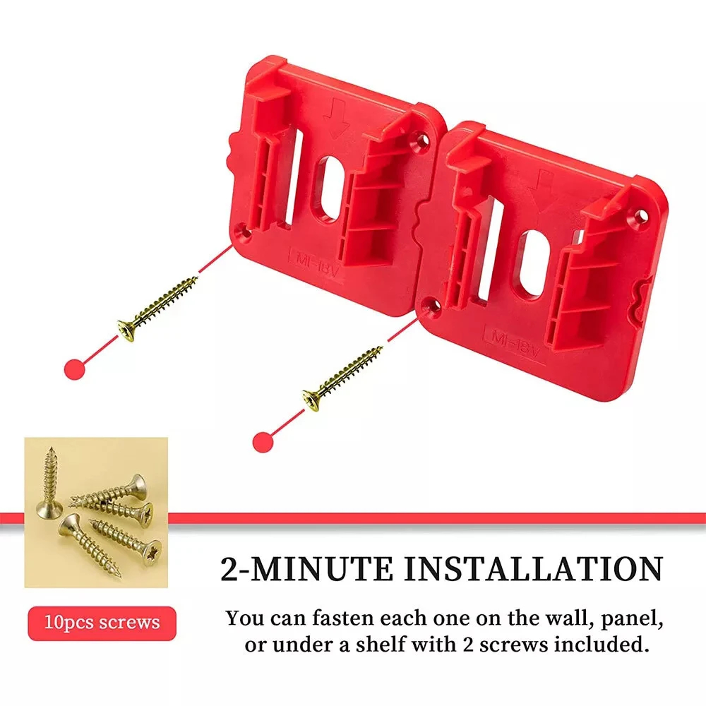 حامل بطارية للتثبيت على الحائط - مراجعة Tech Accessories Holder وسعره