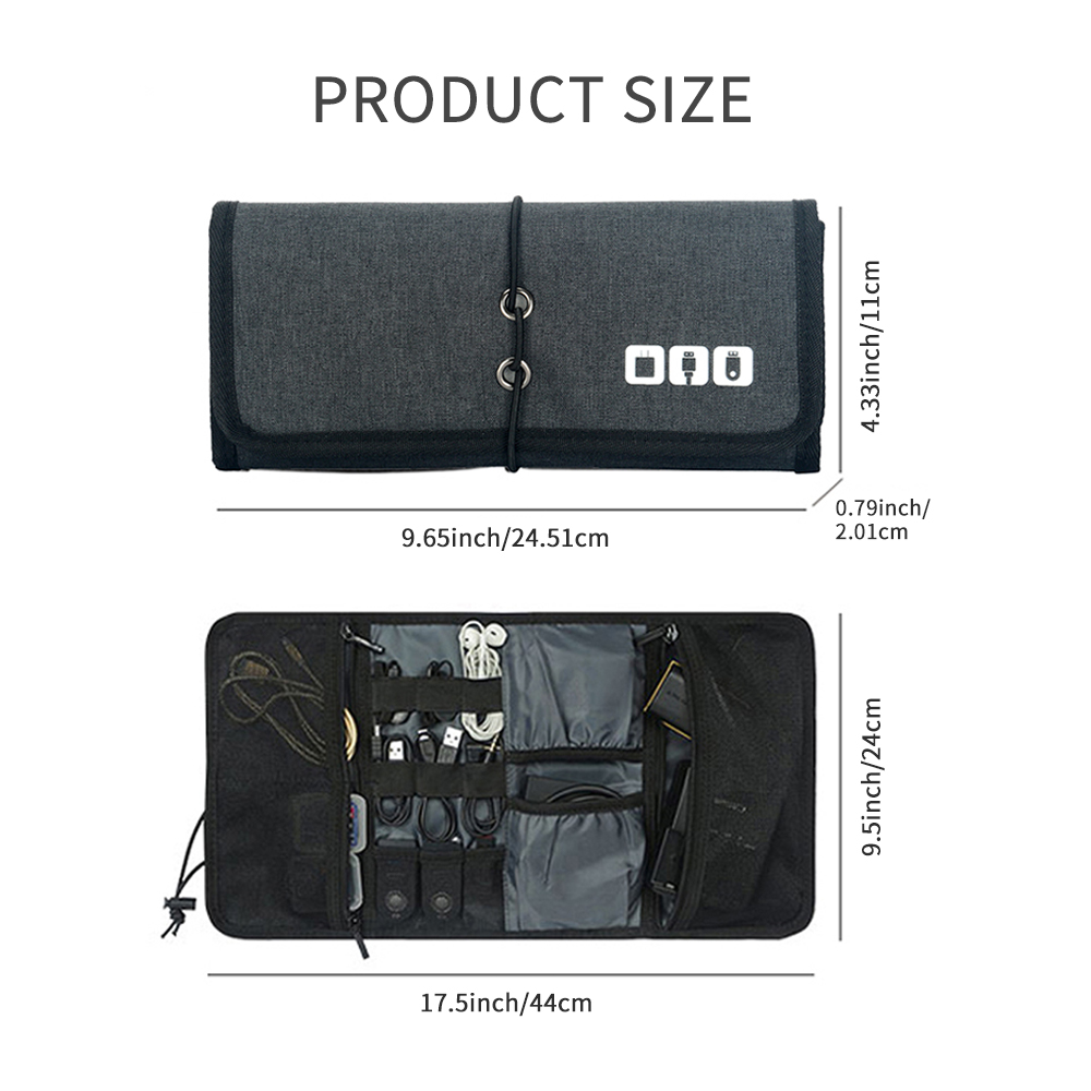 حقيبة تنظيم الكابلات المنزلية  - مراجعة Tech Accessories Storage وسعره