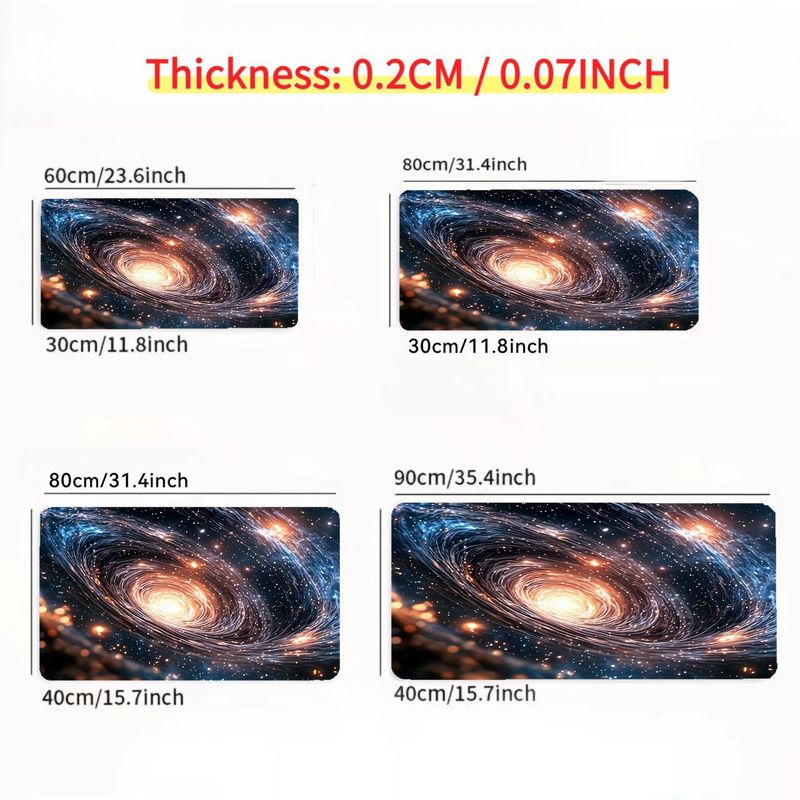 لوحة ماوس فنية من الحديد بتصمي - مراجعة We Tech Galaxy Accessories وسعره