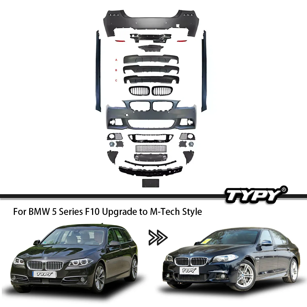 مجموعات الجسم لسيارات BMW 5 Se - مراجعة Tech Accessories Designer وسعره