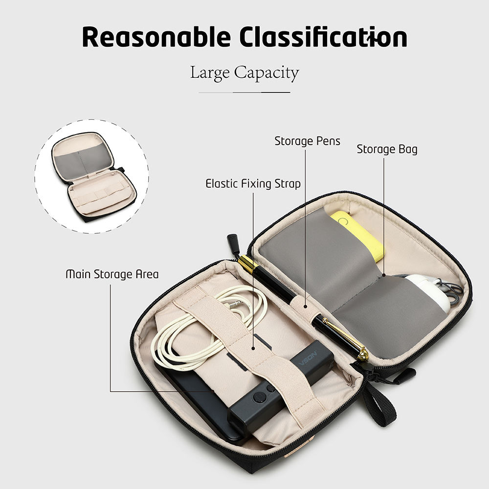 حقيبة تنظيم إلكترونيات كبيرة ا - مراجعة Tech Accessories Storage وسعره
