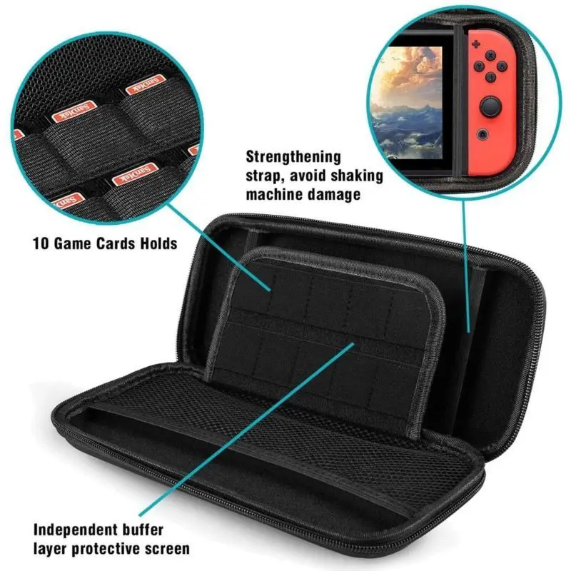6 في 1 عدة أكياس لنينتندو سويت - مراجعة Tech Protect Accessories وسعره